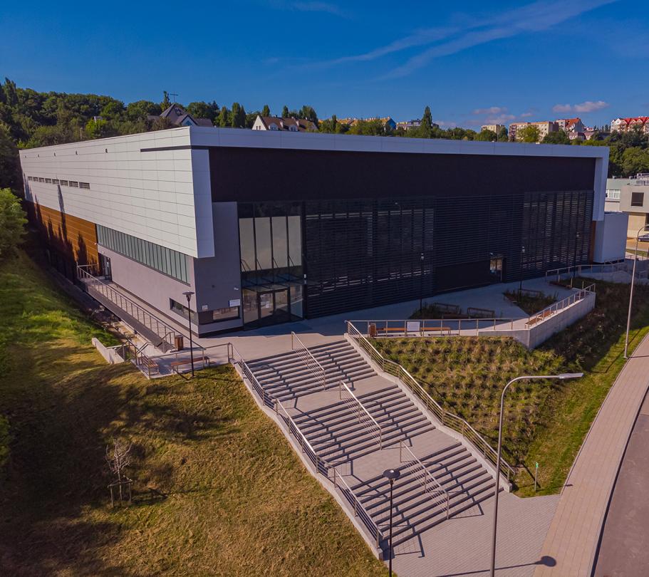 Budynek Centrum Sportu Gdańskiego Uniwersytetu Medycznego